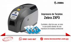 Impresora de Tarjetas Zebra ZXP3